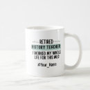 Search for history buff mugs Teacher