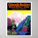 Search for vintage rocky mountains posters Rockies