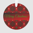 Search for power christmas tree decorations Red