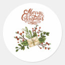 Search for green holly leaves red berries stickers Berry