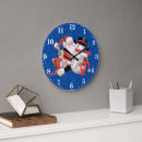 Search for holiday snowman clocks Festive