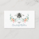 Search for honey bee business cards Pink