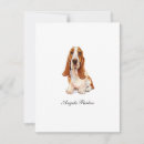 Search for basset hound cards Dog
