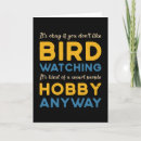 Search for birdwatching cards Birder