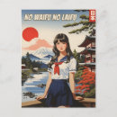 Search for kawaii girl postcards Japan