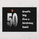 Search for big 50 invitations Fiftieth