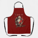 Search for funny christmas aprons Ho ho ho