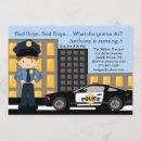 Search for policeman boys birthday invitations Police party