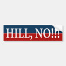 Search for hill bumper stickers President