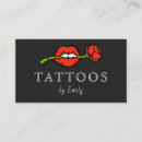 Search for vintage tattoo business cards Bold minimalist professional