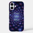 Search for fractal iphone cases Blue