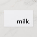 Search for dairy milk business cards Black and white