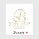 Search for transparent gold stickers For her