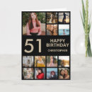 Search for 51st birthday cards Fifty first birthday