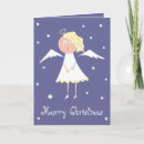 Search for beautiful angel christmas cards Cartoon