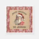 Search for santa claus napkins Winter