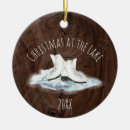 Search for lake christmas tree decorations Outdoors