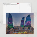Search for baku postcards Flame towers