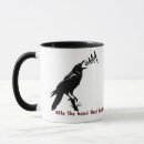 Search for gothic style mugs Crow