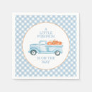 Search for pumpkin baby shower napkins Boy