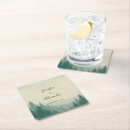 Search for pine tree coasters Watercolor