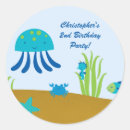 Search for marine fish stickers Octopus