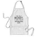 Search for leader aprons Boss