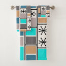 Search for 1950s bath towels Space age
