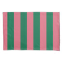 Search for pink and green pillowcases Preppy