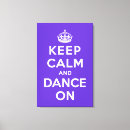 Search for keep calm canvas prints Fun