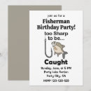 Search for fish hook invitations Fisherman