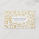 Search for leopard business cards Luxury