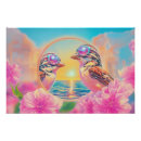 Search for cool birds posters Retro beach vibes