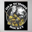 Search for hockey goalie posters Vintage