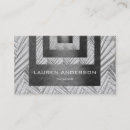 Search for engraved business cards Silver