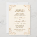 Search for gold and cream invitations Bismillah