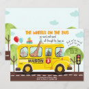 Search for school bus invitations Wheels on the bus