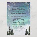 Search for northern lights wedding invitations Stars