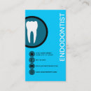 Search for endodontist business cards Orthodontist