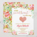 Search for valentines day baby shower invitations Floral