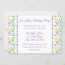 Search for peace sign birthday invitations Hippy
