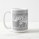 Search for mandala elephant mugs Boho