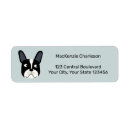 Search for bulldog return address labels Frenchie