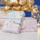 Search for neutral baby wrapping paper Rocking horse
