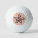 Search for flower golf balls Black
