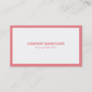 Search for geometric business cards Pink