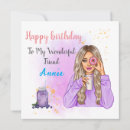 Search for unique best friend cards Watercolor