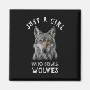 Search for wolf lovers magnets Wolves
