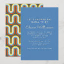 Search for retro baby boy shower invitations Groovy
