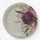 Search for purple and gold plates Bridal shower